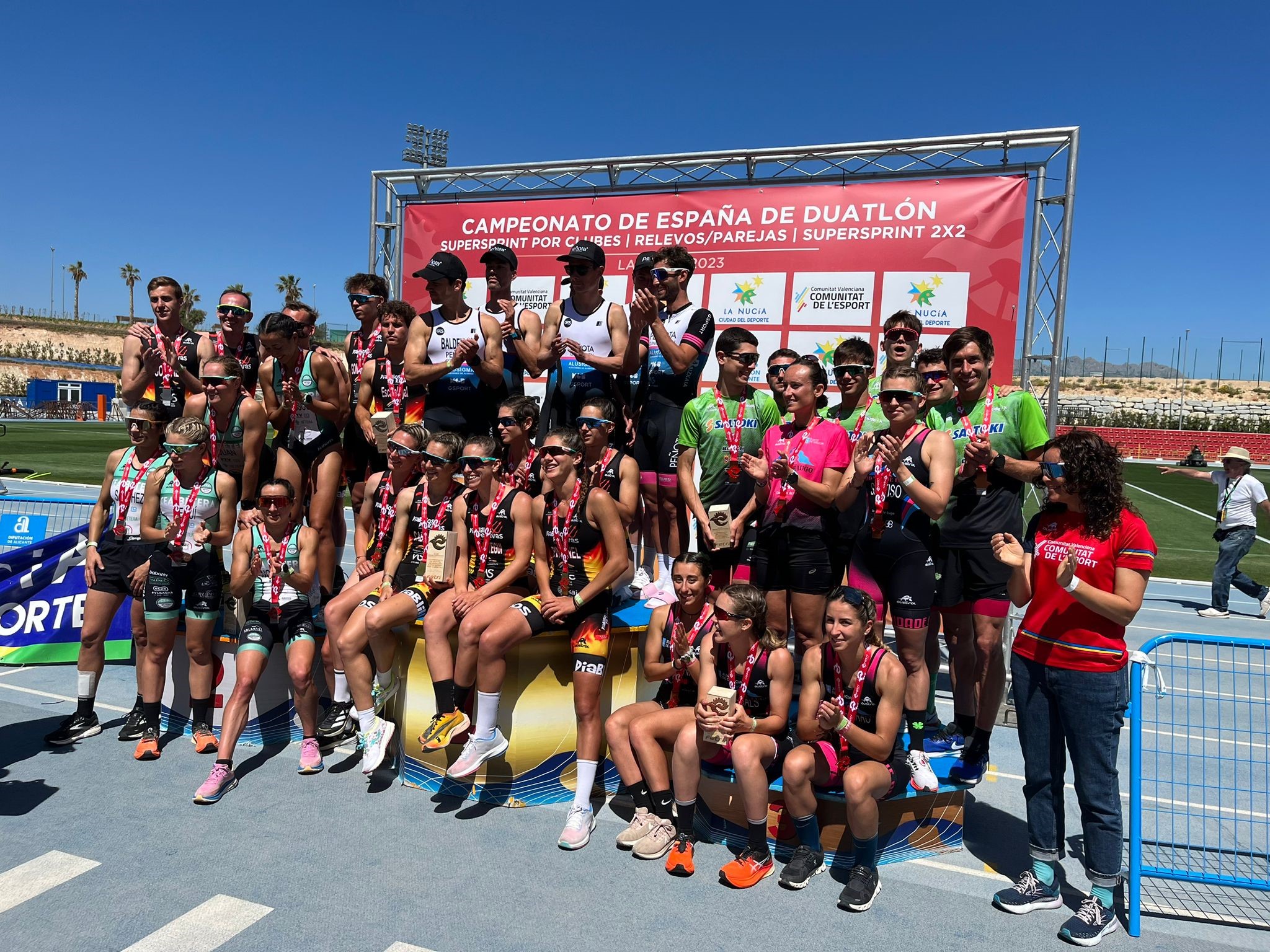 Bronce para Saltoki Trikideak en la Primera División de la Liga Nacional de Clubes de Duatlón